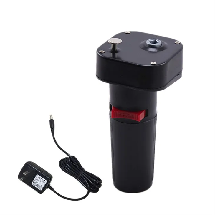 Rotisseriemotor op batterijen met adapter