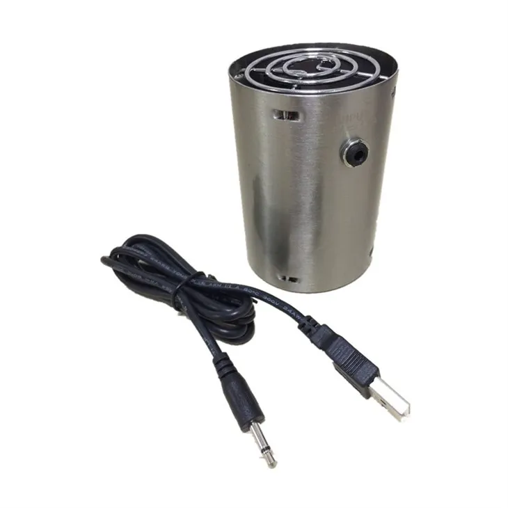 High-end roestvrijstalen 5V BBQ-ventilator met sterke wind FD315A (SSR)