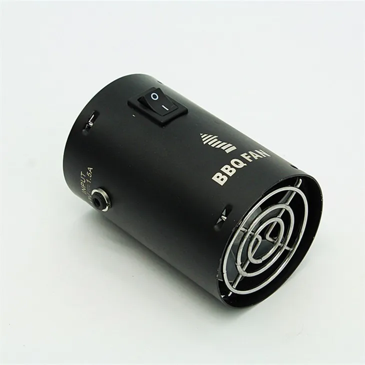 Nieuw ontwerp ronde barbecue-houtskoolblazer 5V grillventilatorblazer met USB-lijn FD315A (R)