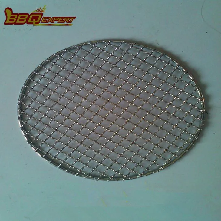 Slimme draagbare ronde grill voor kleine BBQ-oven