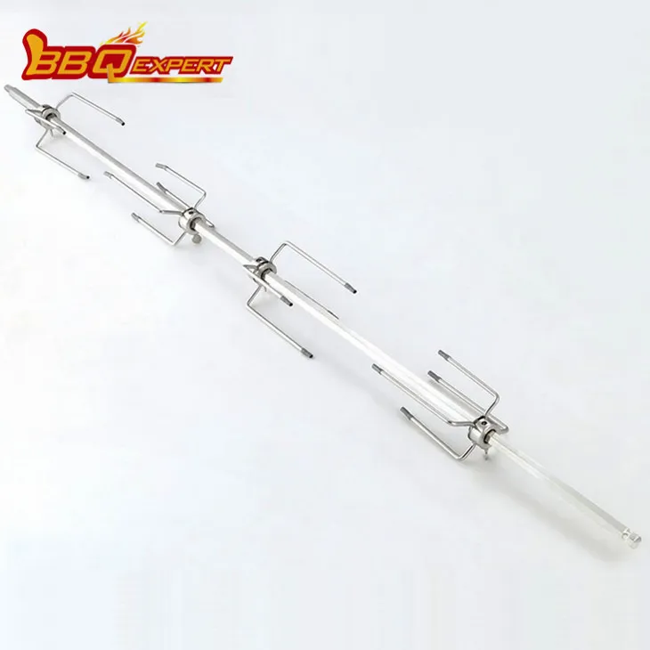 Rotisserie-kit voor houtskoolgrill